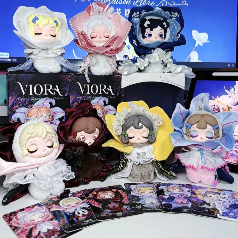 

Super Vitality Factory Viora Not Waiting for Flowering Series Blind Box Plush Doll Pendant Trendy Toy Cute Girls Birthday Gift