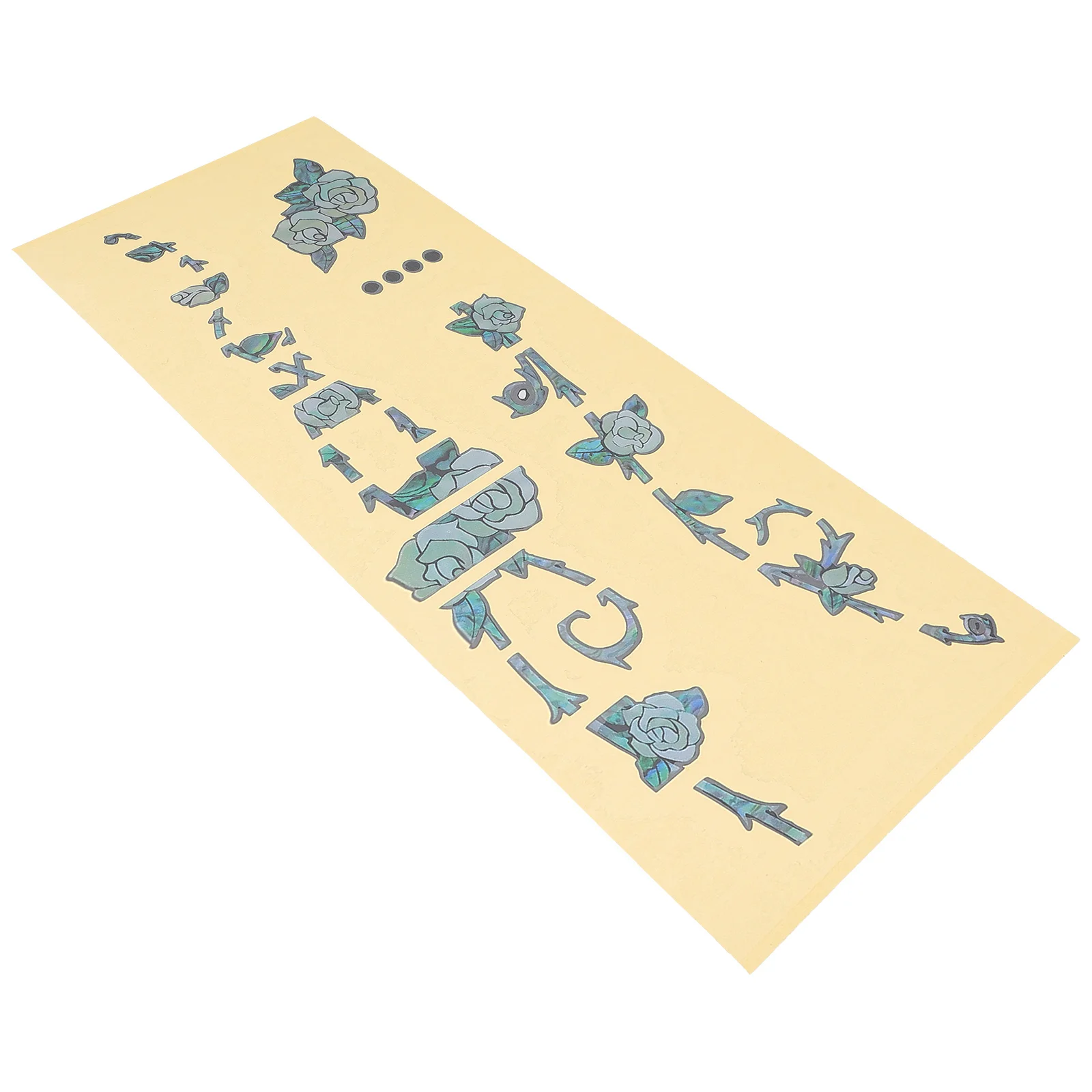 

Guitar Sticker Self-Adhesive Waterproof Decorative Patch Electric and Acoustic Guitar Guard Self-Adhesive Sticker