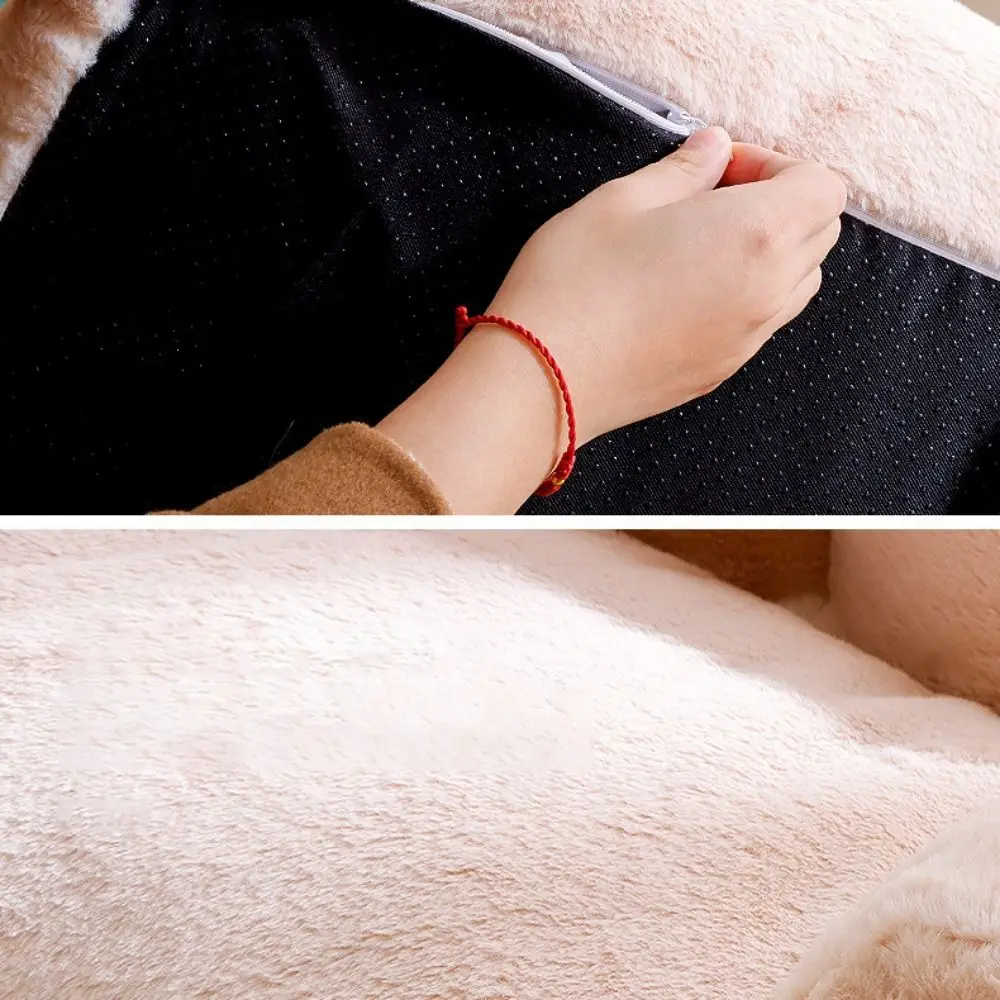 

Soft Cat Bed Sofa Warm Comfortable Winter Warm Cat Nest Washable Detachable Kitten Puppy Sleeping House Autumn