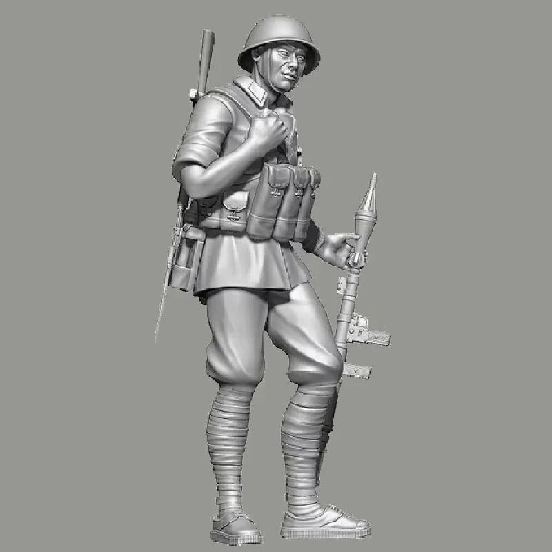 

1/35 модель из смолы, армейская анти-броня, персонал Gk, микроминиатюрная 3d печатная белая модель игрушки, комплект в разобранном и неокрашенном виде