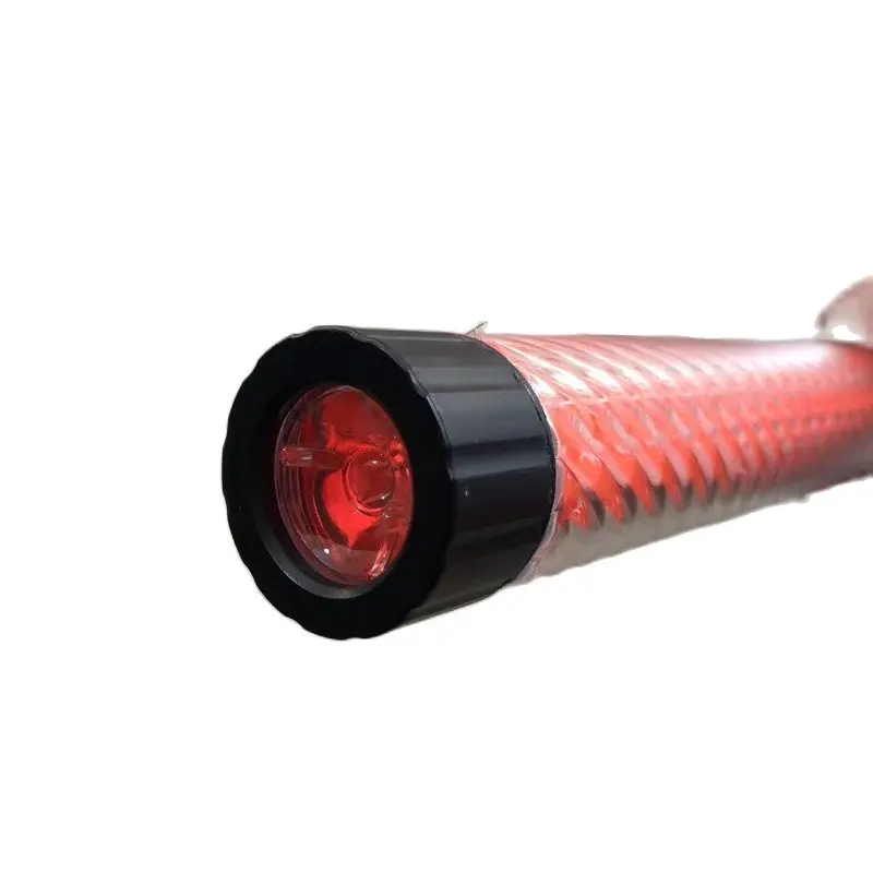 40cm Rechargeable Multi-function Red Shift Green Flashing PC Traffic Baton Whistle And Lighting