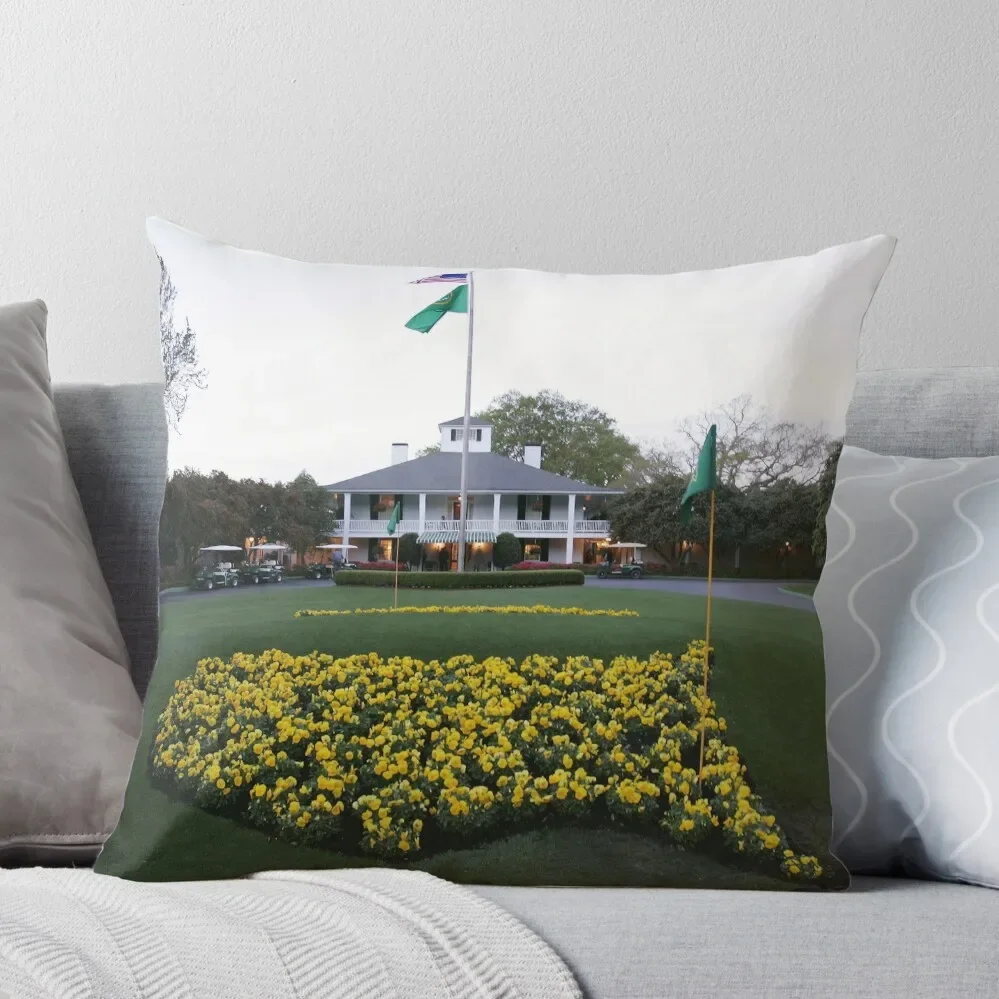 

Augusta National Golf Club Throw Pillow Plaid Sofa pillow cover christmas sleeping pillows