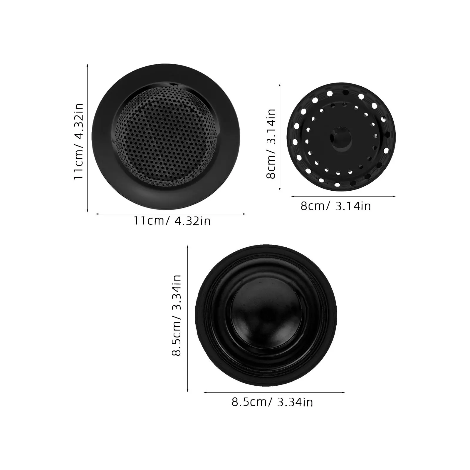 1Set Stainless Steel Sink Stopper and Garbage Disposal Cover Universal Kitchen Drain Filter Basket Dishwashing Protection Rust