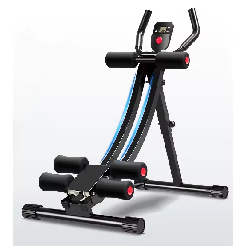 Abdominal Training Equipment Thin Waist Machine Foldable Sit up Bench Body Workout Weight Ab Fitness Trainer