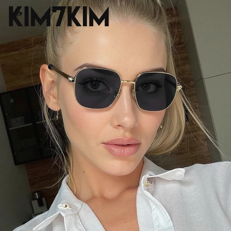 

Punk Square Polygon Sunglasses Women 2025 Luxury Brand Trendy Metal Frame Sun Glasses For Ladies Outdoor Eyewear UV400 Shades