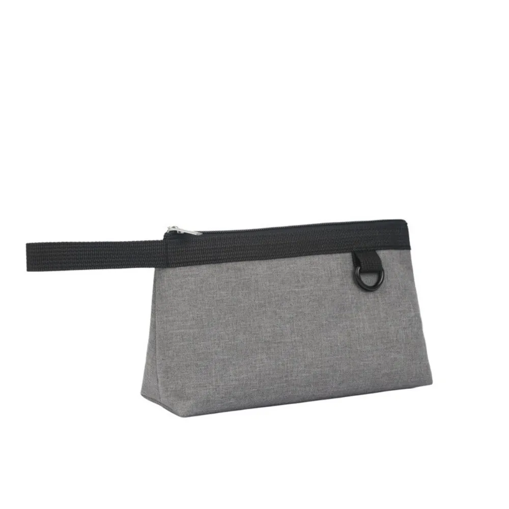Portable Oxford Cloth Oxford Cloth Zipper Pouch Large Capacity Wear-resistant Makeup Bag Waterproof Zipper Storage Bag
