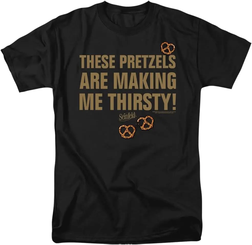 Popfunk Classic Seinfeld Pretzels Thirsty Unisex Adult T Shirt