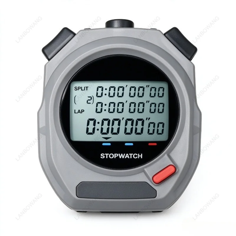 For DT495D 3 Rows 100 Memory Stopwatch, Professional for Coach & Referee, Waterproof Competition Timer
