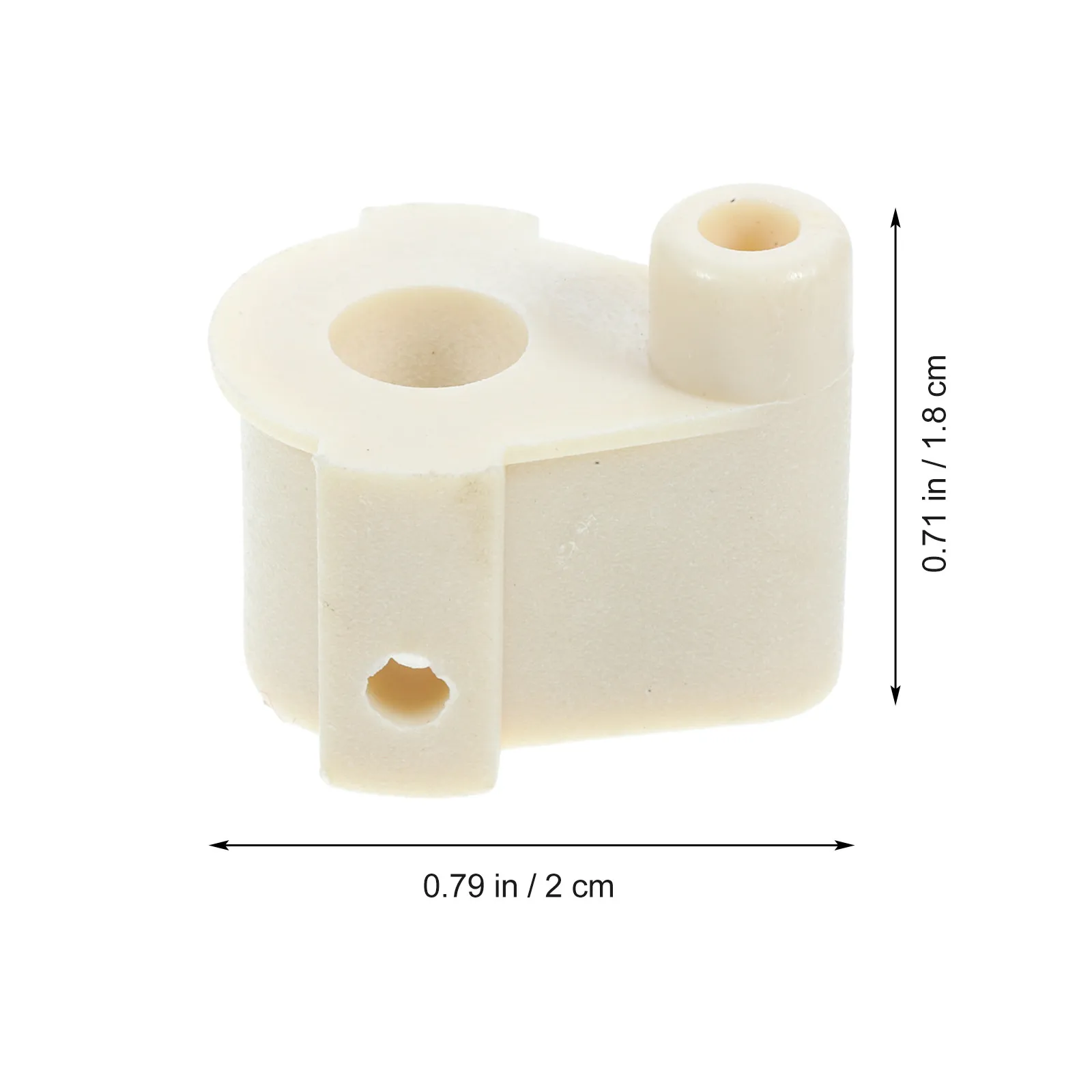20Pcs Synchronous Knob Connector Precision ABS Rotating Shaft Connector for Fan Motor Shaking Electric Fan Part