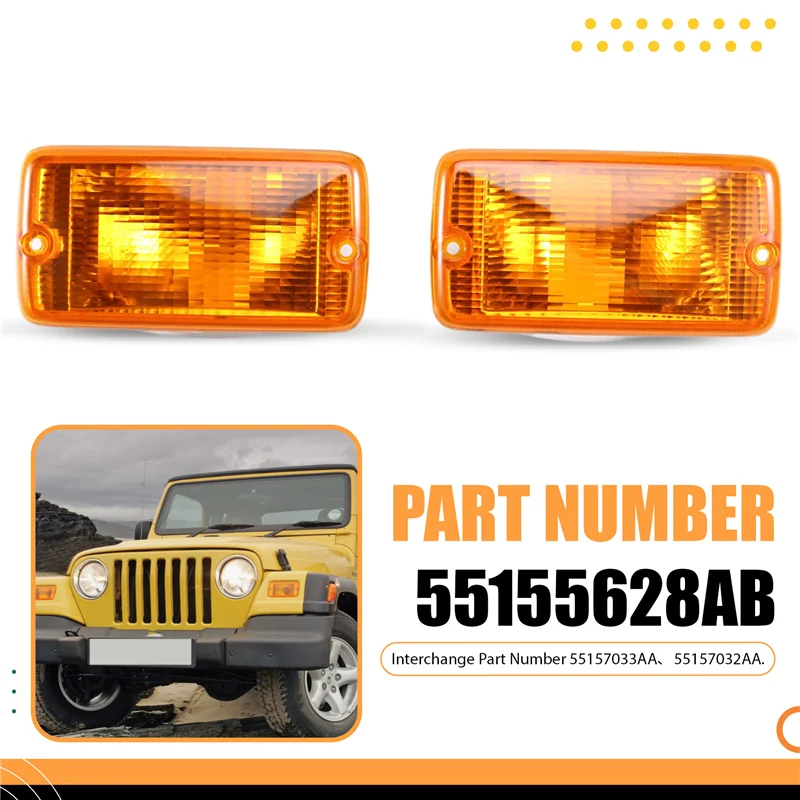 【Падение цены! !】Зеркало боковой двери, указатель поворота, 2 шт., янтарная линза, корпус переднего указателя поворота, указатель поворота переднего бампера
