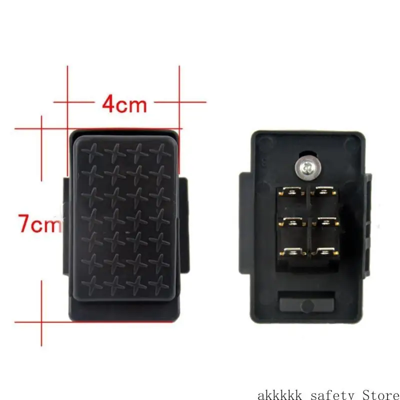 

XXFF 12Volt 6Volt Accelerator Foot Pedal Reset Control Switch Suitable for Children's Electric Riding Replacement Parts