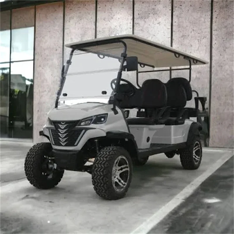 

6 Seater Golf Cart Street Legal 72v Lithium Electric LSV with LED Lights Electric Golf Cart