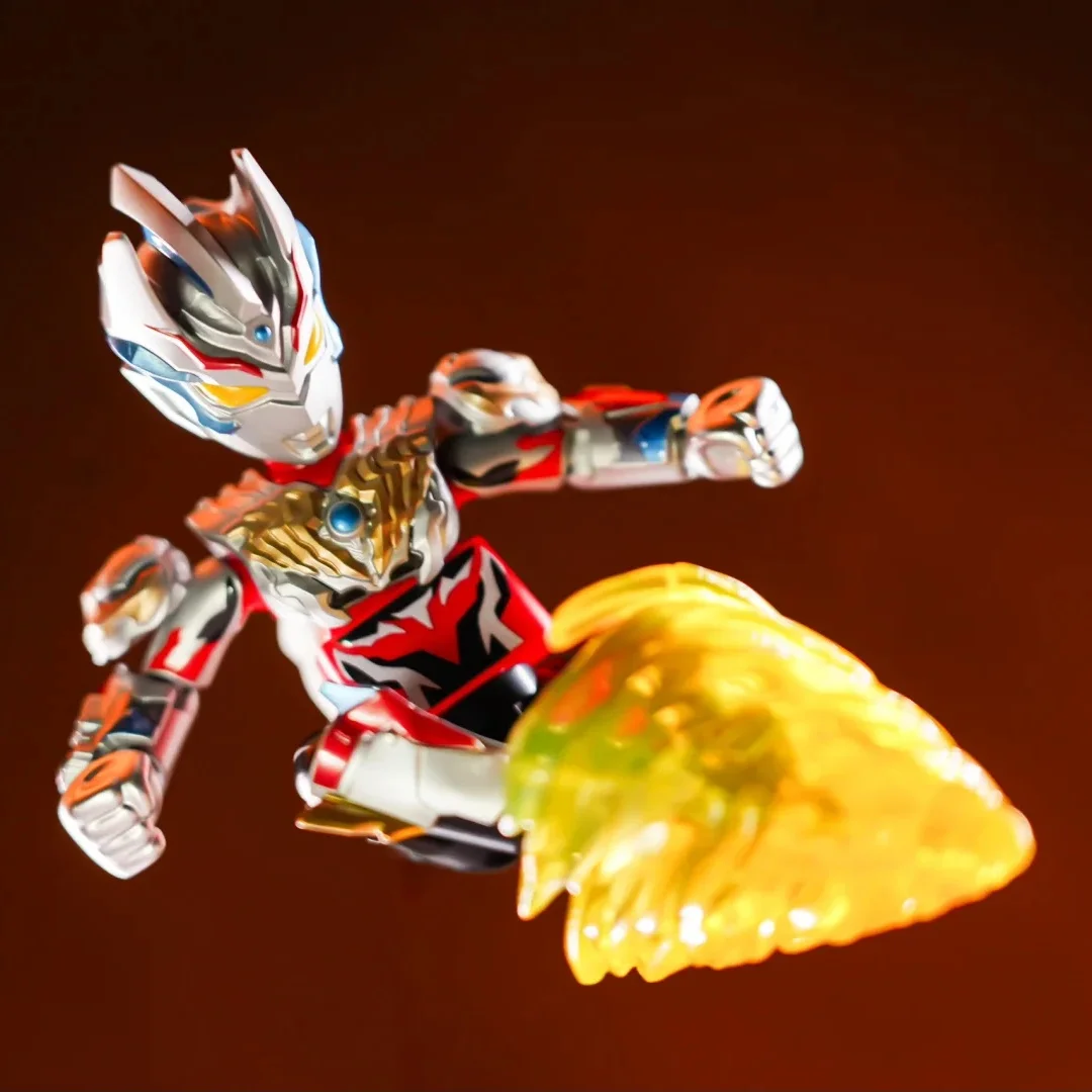 In Stock Blokees Ultraman Galaxy Version16 Fusion Rebirth Legend & Reiga Action Figure Assembly Toy Christmas Gifts