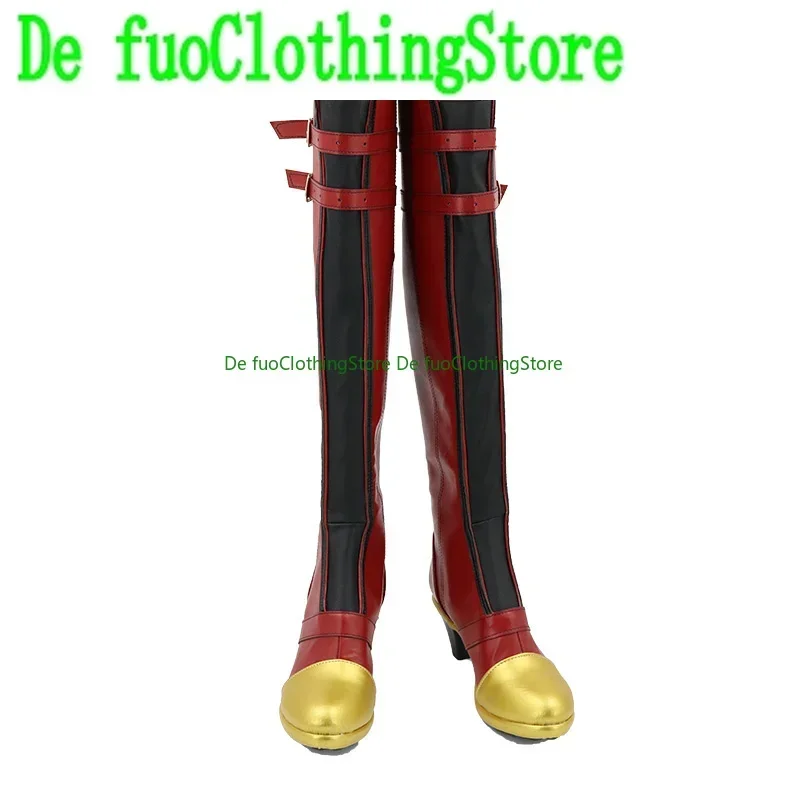 مجموعة نجوم Kagehira Mika أحذية كوسبلاي أحذية لعبة أنيمي الهالوين Defu متجر أحذية الملابس