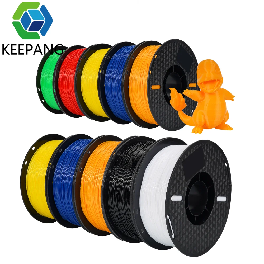 10KG TPU Filament 1.75mm 95A No Bubble Strong Flexibility High Resilience 3D Printer Materials Fit Most FDM 3D Printers