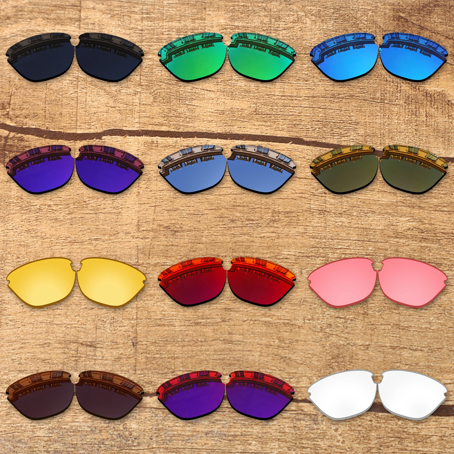 

Vonxyz 20+ Color Choices Polarized Replacement Lenses for-Oakley Frogskins Lite OO9374 Frame