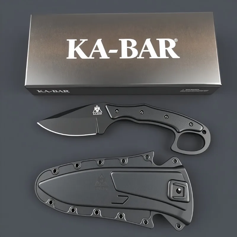 

KABAR-2491 Wilderness Adventure Camping Survival Knife Fishing Mountaineering Cutting Line Sharp Knife