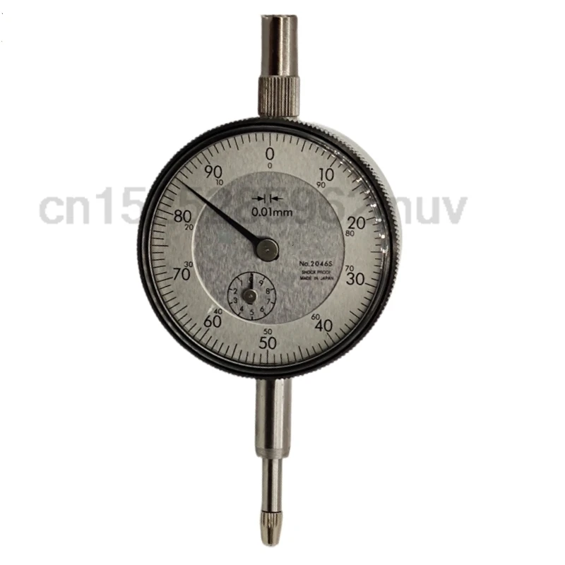 CNC Dial Lever Table Gauge Dial Indicator 2046S 0-10mm Meter Precise 0.01mm Resolution Indicator Mesure Instrument