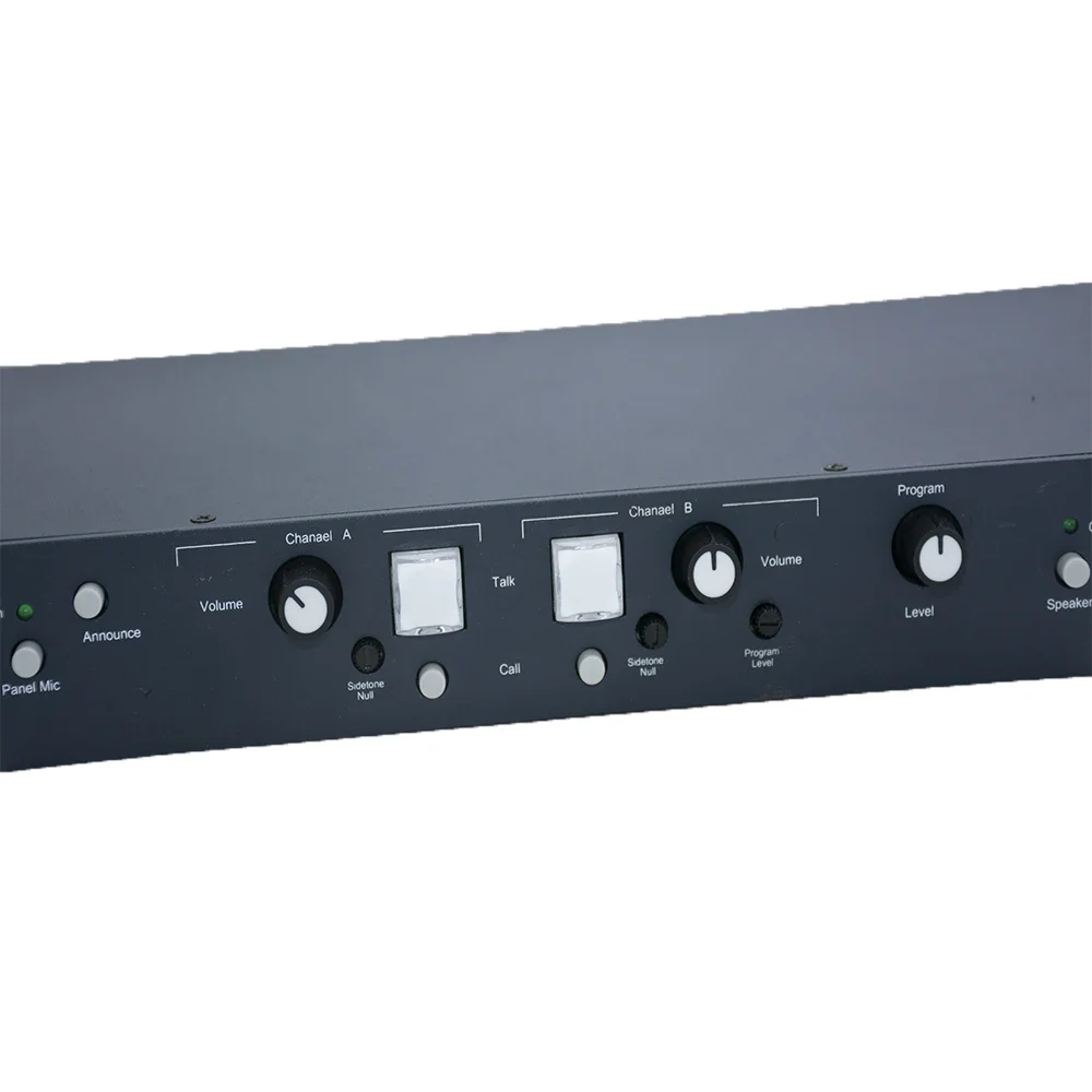 MS-702 듀얼 채널 유선 인터콤 시스템 최대 16명