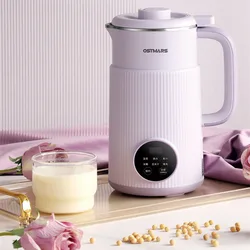 Mini máquina de leche de soja para el hogar, exprimidor portátil sin filtro, licuadora automática, procesador de alimentos, 800ml