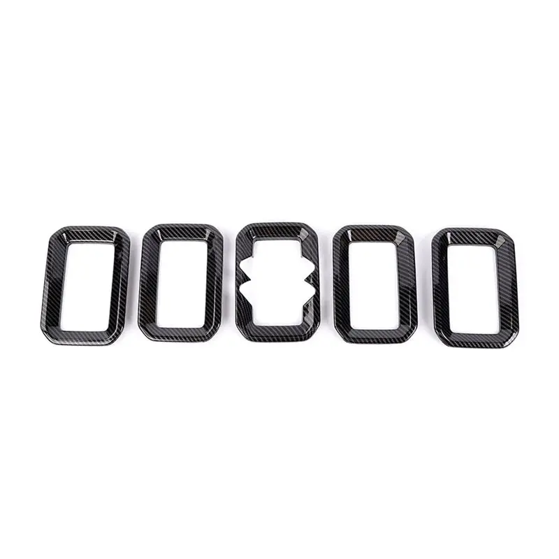 

X39A-Car Front Grille Inserted Cover Trim For Jimny 2023-2026 Racing Style Exterior Accessories