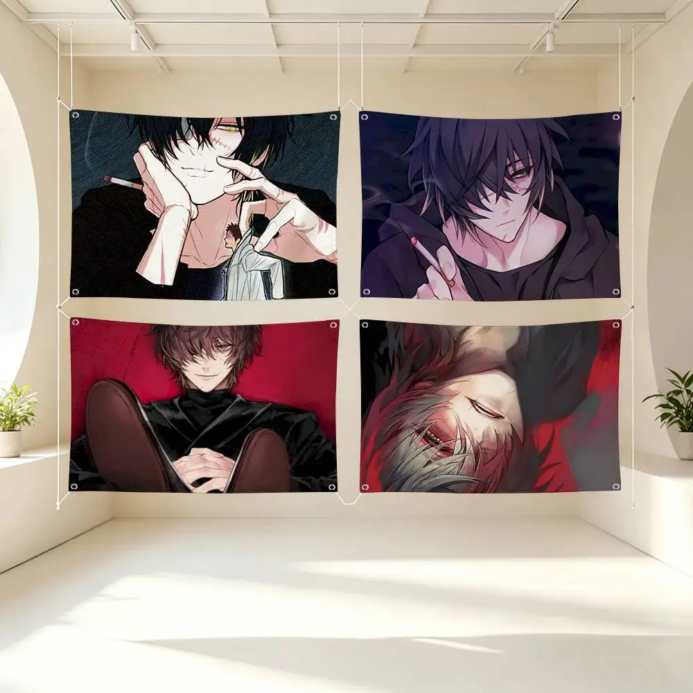 Slow Damage Towa  Flag Suitable For Party Club Outdoor Interior Wall Decoration Banner Fans Gift