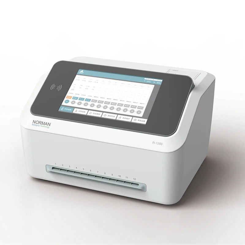 Fluorescence immunoassay quantitative analyzer for POCT rapid test