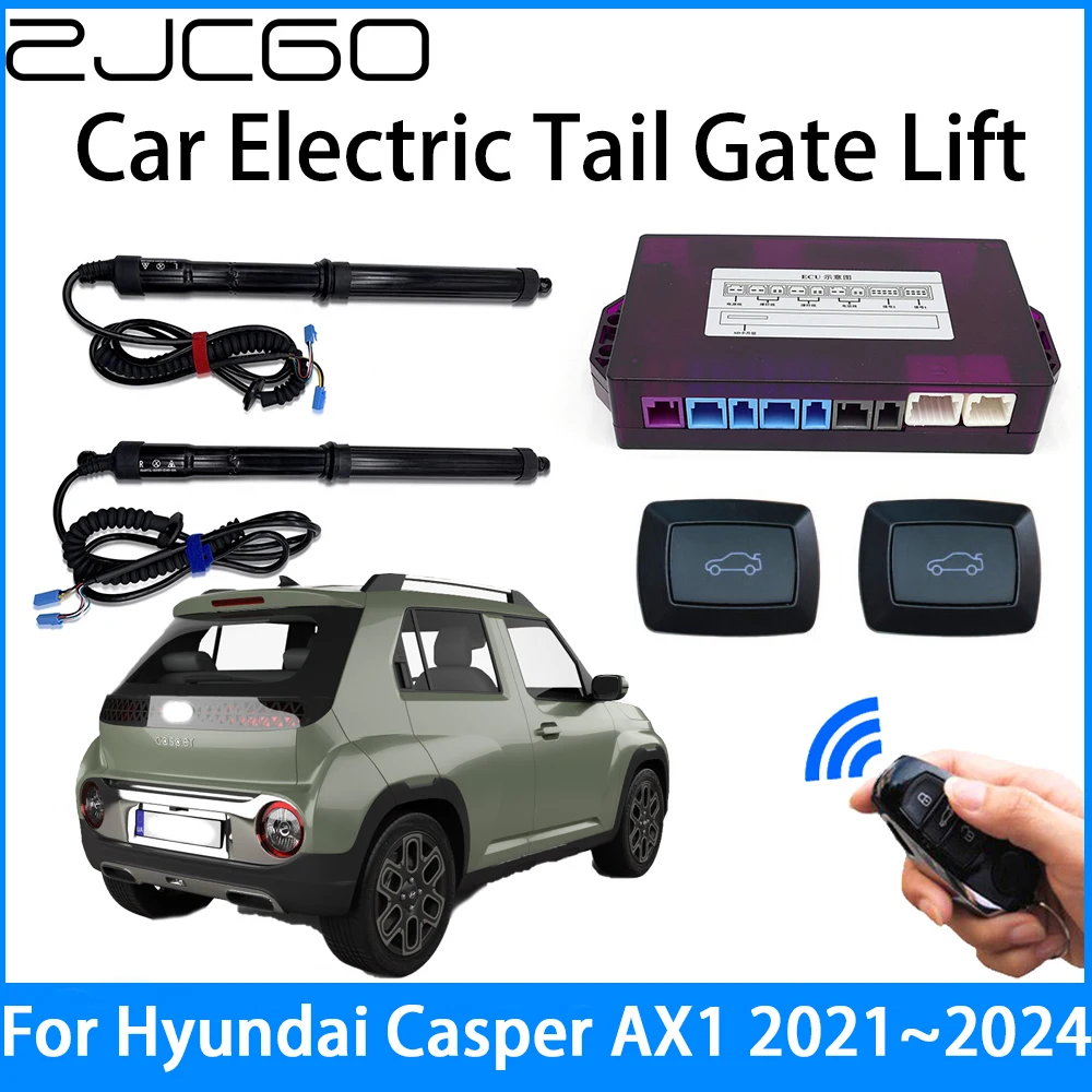 ZJCGO Car Power Trunk Electric Suction Tailgate Intelligent Tail Gate Lift Strut For Hyundai Casper AX1 2021 2022 2023 2024