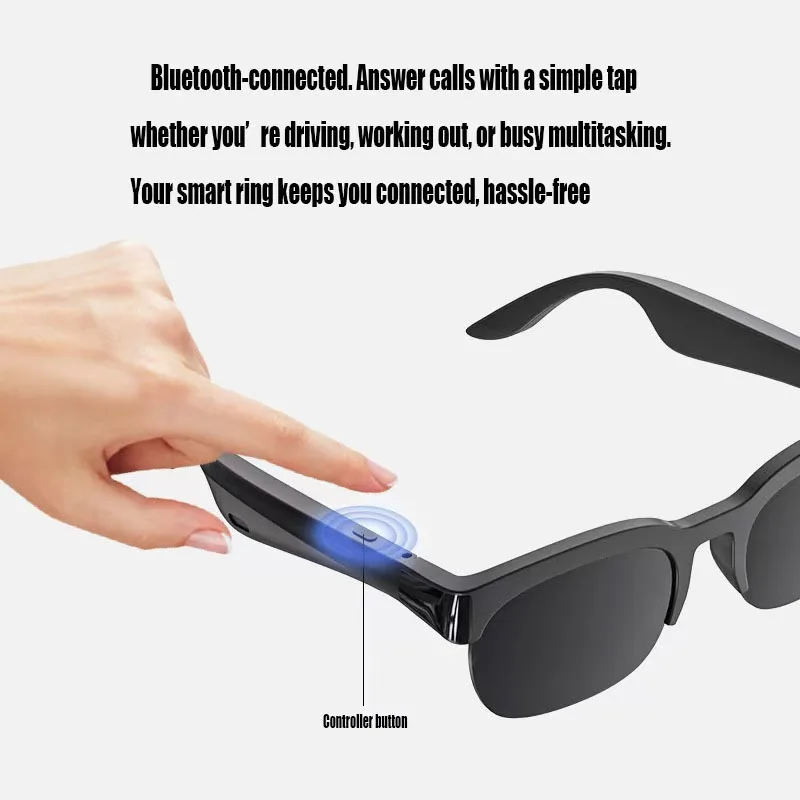 Lenovo Smart Glasses 2026 New AI Translation Bluetooth Conversation Recording Listening To Music Men Women Smart Sunglasses