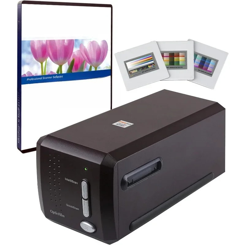 

Bundle SilverFast Ai Studio 9 + QuickScan Plus, include,OpticFilm 8300i Ai Film Scanner Converts 35mm Film & Slide into Digital.