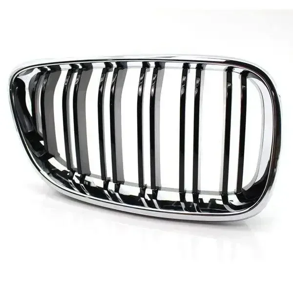 ABS M Color Single Slat Front Bumper Kidney Center Grille Mesh Grill for B_MW 2 Series F22 F23 F87 M2 2014+