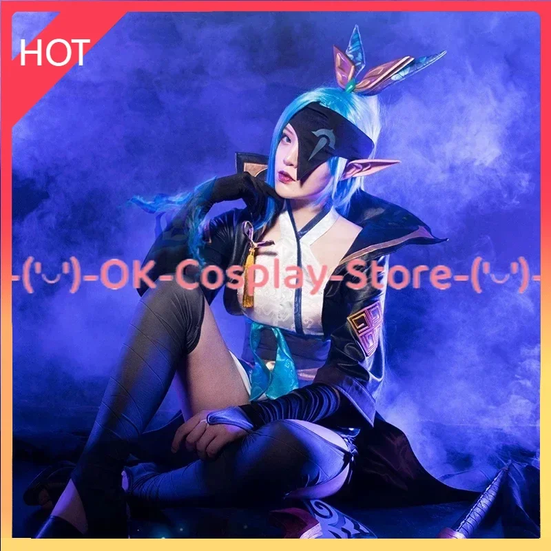 Game LOL Spirit Blossom Shauna Vayne Cosplay Costume Women Fancy Outfits Kimono Suit Halloween Carnival Uniforms Custom Made