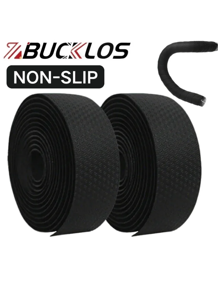 AliExpress BUCKLOS Bike Handlebar Tapes Anti-Slip Road Bicycle Handle Wrapper Strap Soft Speed Racing Bicycle Bar Cover Cycling Accessories
