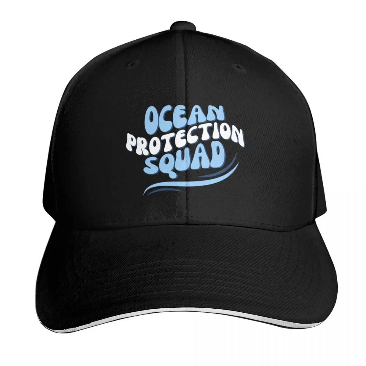 Climate Change is Real - Protect Oceans Baseball Cap Strapback Dad Hat Six Panel Structured Crown Sun Protection UPF 50+