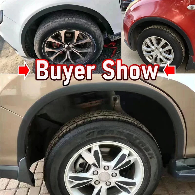 Universal Wheel Arch Expander Eyebrow, Mudguard Lip Body Protective Accessories