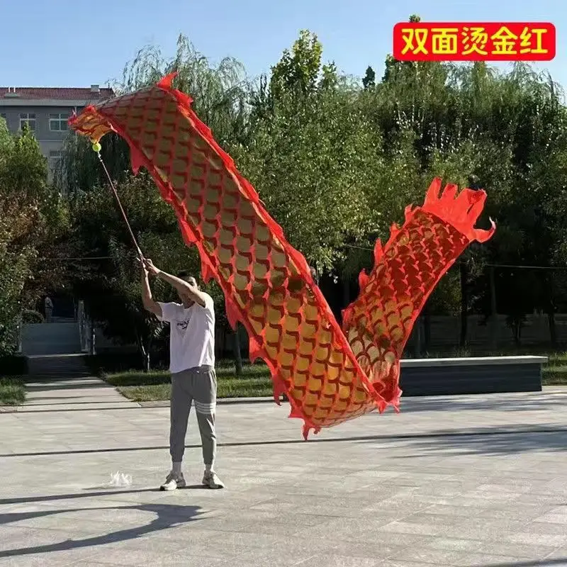 4/6/8/10m China Culture Dragon Dance Set Outdoor Practise Toys Swinging Ball Style Fitness Products