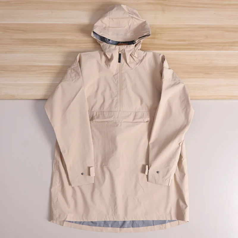 Jaet de longitud media para hombre al aire libre, impermeable, transpirable, capa en T, cremallera pegada, capucha, fibra de poliéster, abrigo largo Sve