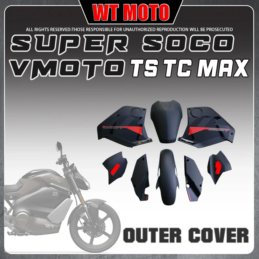 Fit Super Soco TS TC TCmax Body Protective Cover Front Fender Replacement Accessories