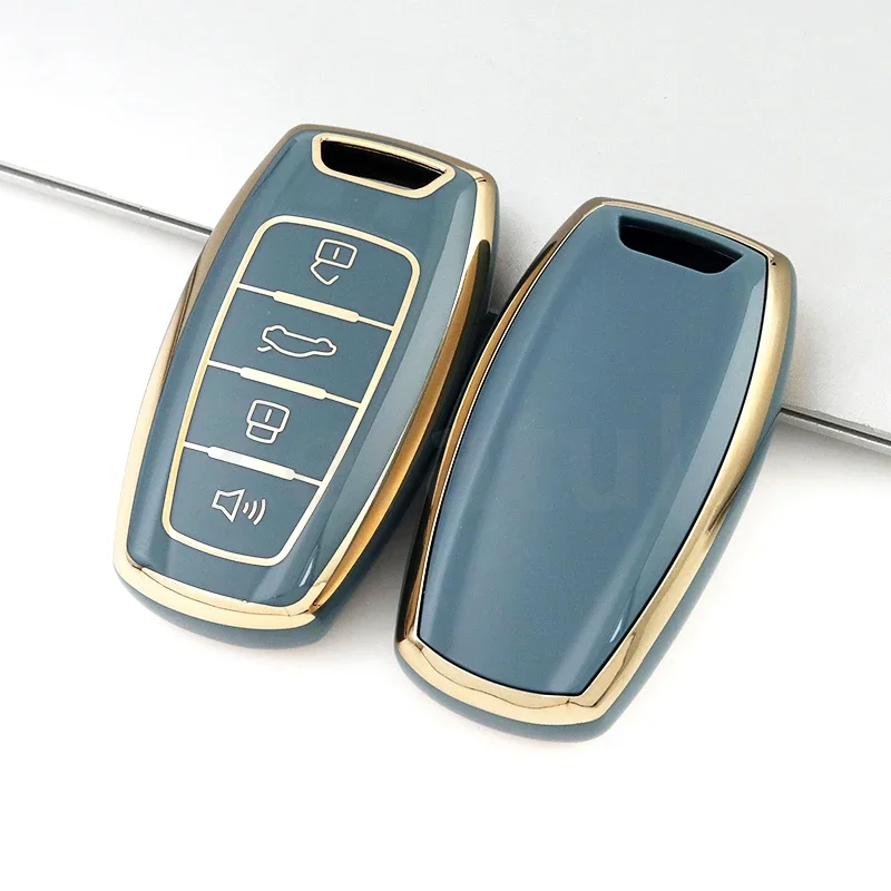 3/4 Buttons TPU Shell Fob for Great Wall Haval Jolion 2022 H6 H7 H4 H9 F5 F7 F7X F7H H2S GMW Dargo Keyless Car Key Case Cover