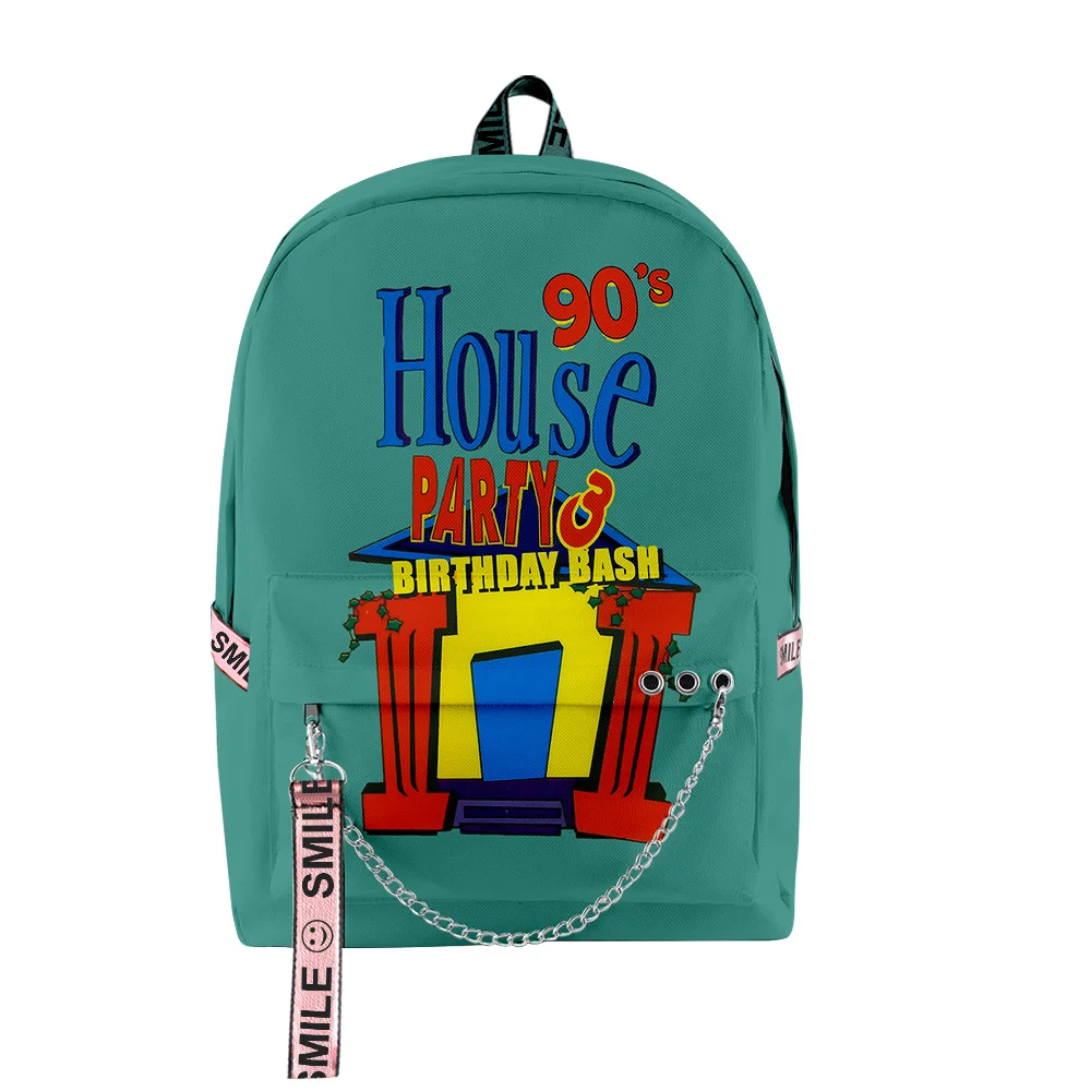 

90s House Party 2023 New Zipper Rucksack 2023 Casual Style Harajuku Schoolbag Unique Travel Bag