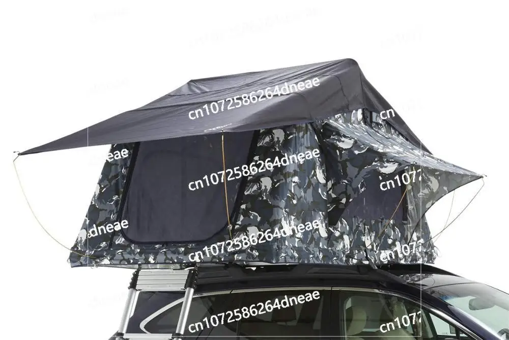 لرحلة الطريق على سيارات الدفع الرباعي/السيارات/المركبة خيمة سطح السقف الفاخرة 4-موسم على السطح الخيام التخييم في الهواء الطلق طبقة واحدة خيمة سيارة قابلة للإزالة #4