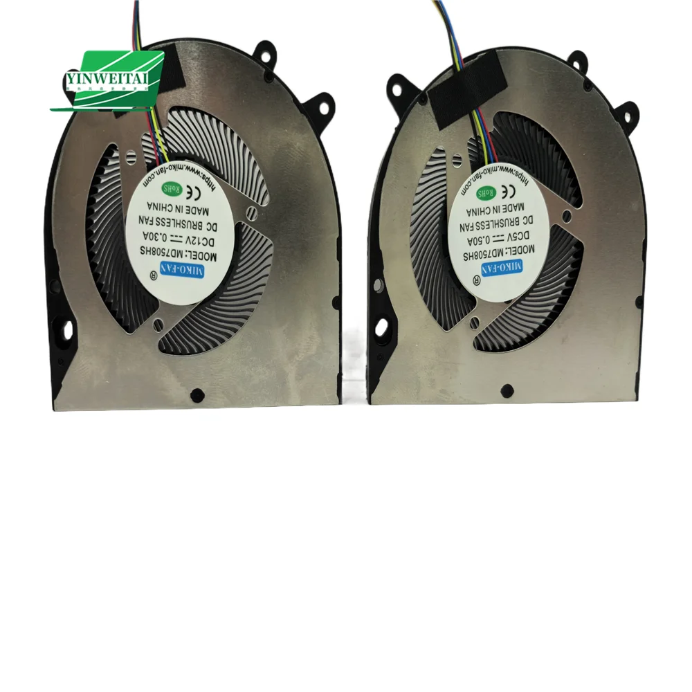 Cooling Fan For MAX BOOK D16 BF07507H05FP One-Netbook OnexPlayer 2 Pro DC 5V 0.5A New MD7508HS