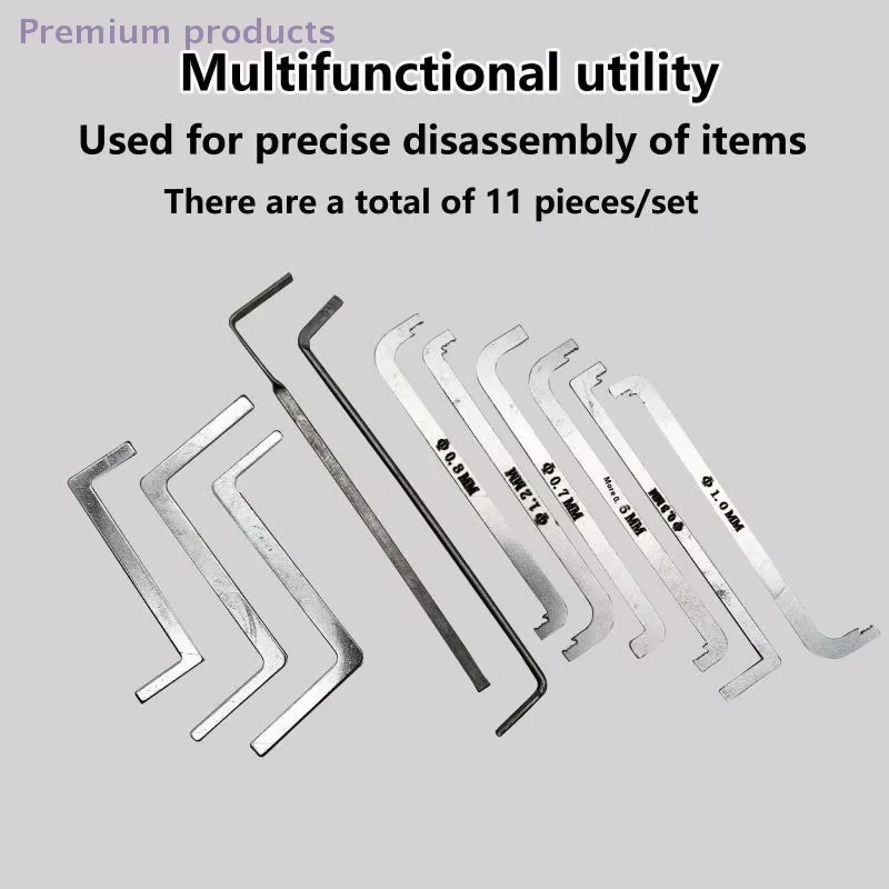 6/11-Pcs Versatile Z-Shaped Small Wrench Screwdriver Set Tool Dismantling And Maintenance For Electronic Products
