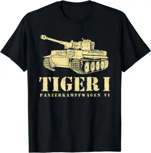 Funny Army Vintage Tiger Tank PzKpfw VI WWII T-Shirt