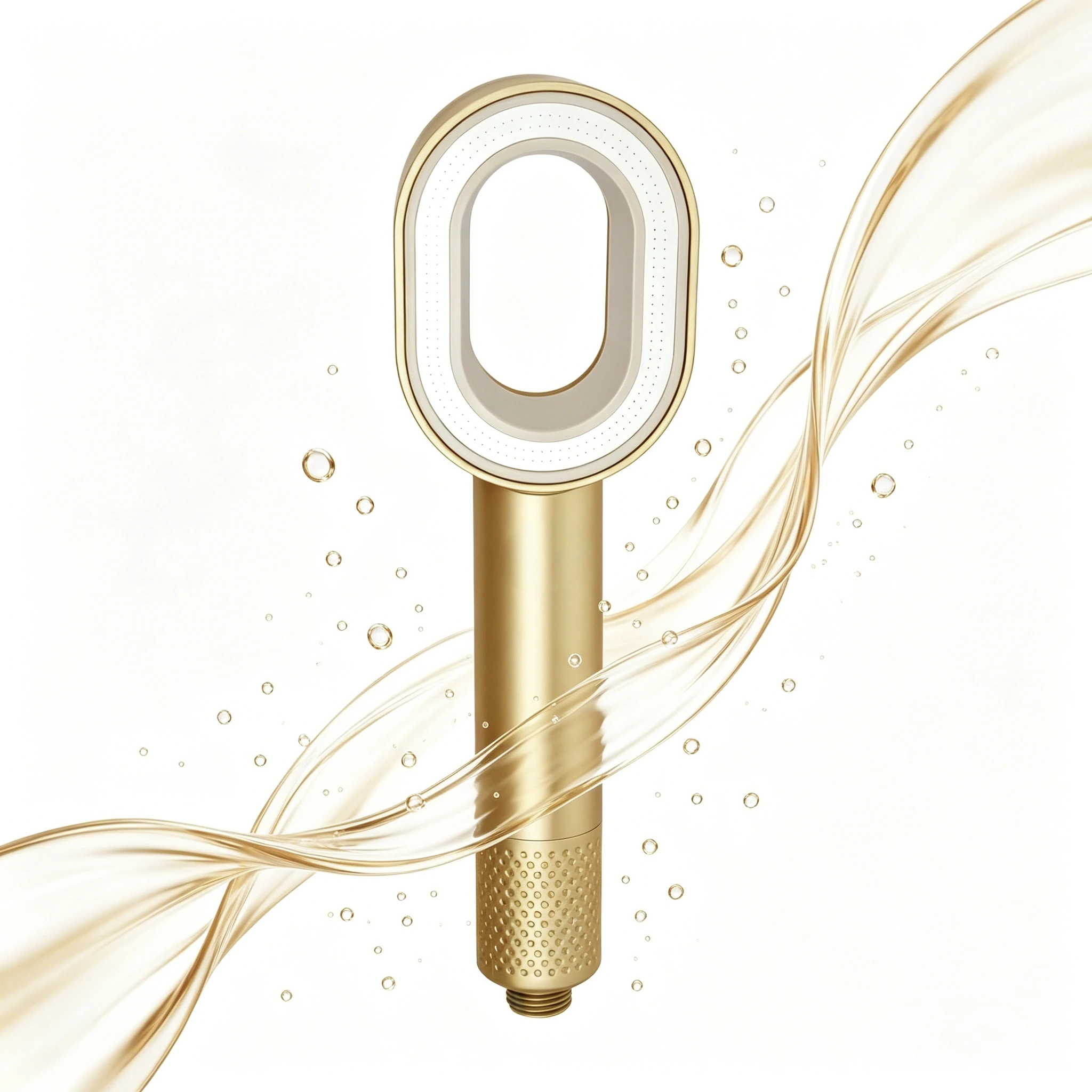 ACF Filtered Pressurized Shower Head Water Saving Chlorine Removal Hard Water Filtration Bathroom Showerhead Bathroom Accessory