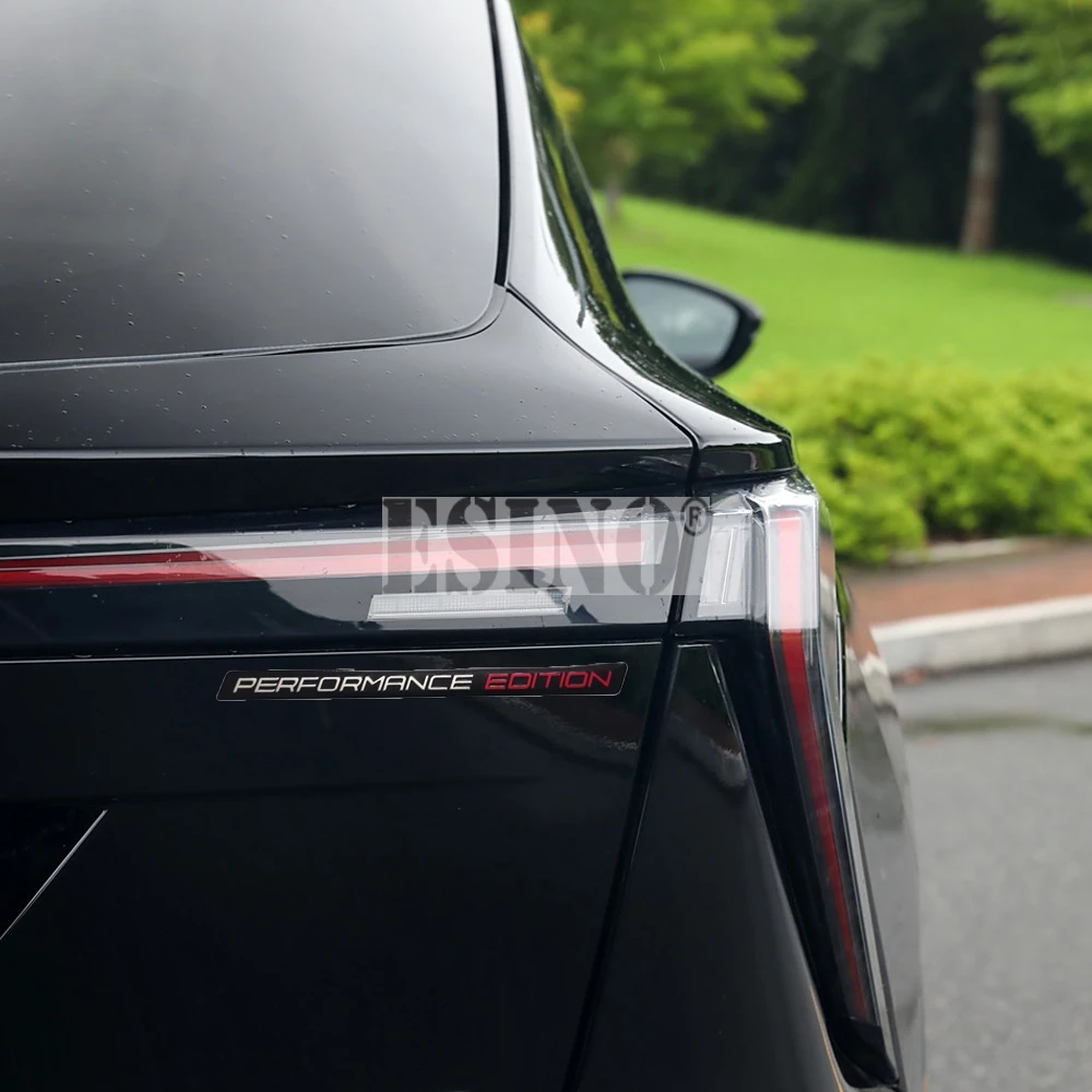 Performance Edition Metal Aluminum Alloy Badge Body Adhesive Emblem Trunk Fender Sticker Decal