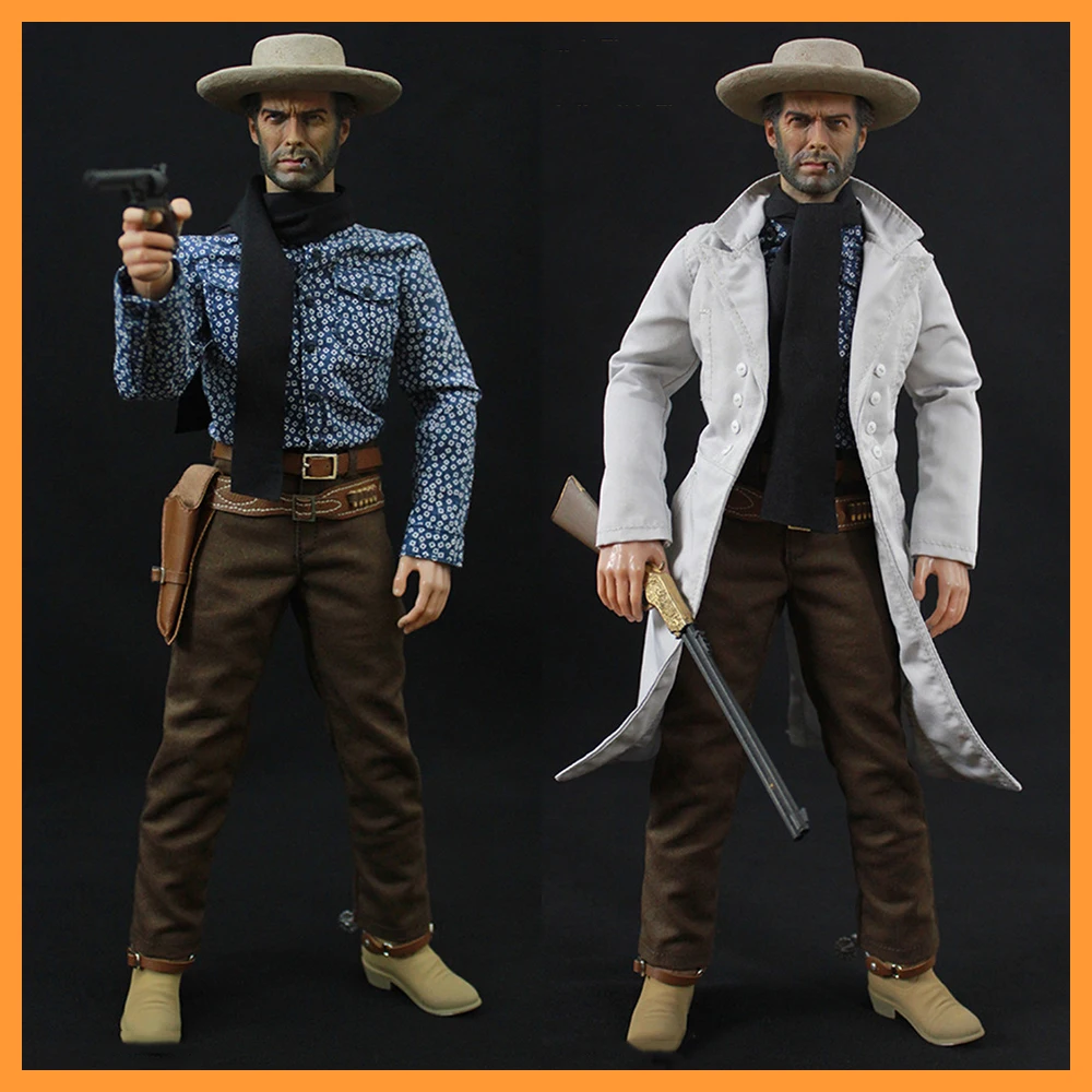 In Stock REDMAN TOYS RM006 1/6 Scale Male Soldier COWBOY Clint Eastwood Full Set 12'' Action Figure Model for Fans Gift