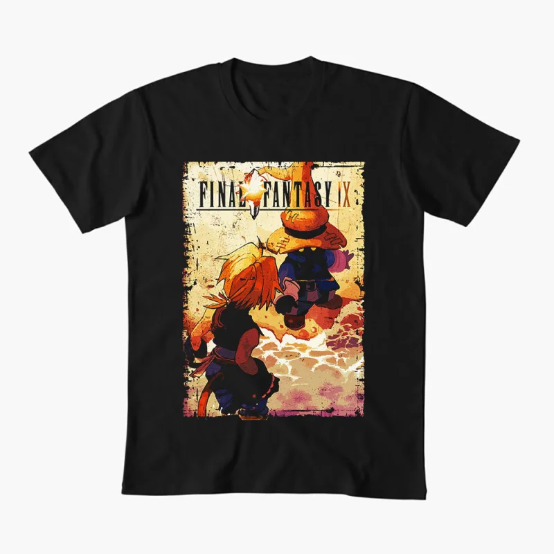 Camiseta de regalo 0508 Final Fantasy IX para jugadores de RPG, camiseta estampada 100% de algodón, ropa gráfica de manga corta, camisetas de todas las tallas S-6XL