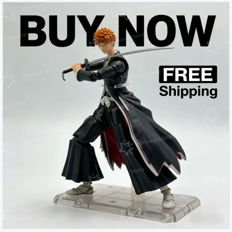 

НОВИНКА! В НАЛИЧИИ! Фигурка Ичиго Куросаки из Bleach от Square Enix. Классическая японская аниме-модель Ичиго Куросаки.