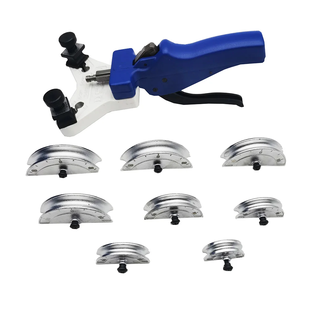 1pc Hand Operated Pipe Bender Air conditioning Aluminum Tube Manual Bending tool for 5/6/8/10/12mm )(1/4\